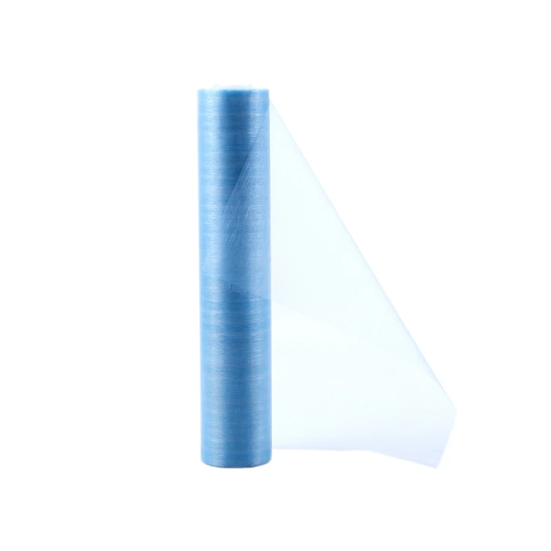 

EASY-26M X 29CM Organza Roll Sash Fabric Chair Cover Bows Table Runner Sashes Swags for Wedding Party