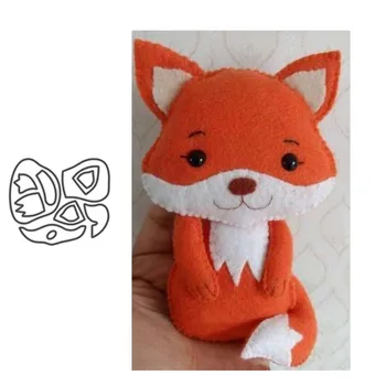 

Metal Cutting Dies Christmas fox Crafts Stencil For DIY Scrapbooking Paper/photo Cards Embossing Die