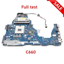 NOKOTION материнская плата для ноутбука Toshiba Satellite C660 K000124370 PWWHA LA-7202P HM65 DDR3 GMA HD3000 основная плата полностью протестирована