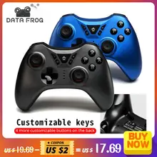DATA FROG Wireless Bluetooth Controller For Nintend Switch Pro NS Game Console Joystick Vibration Gamepad for Android/PC /PS3