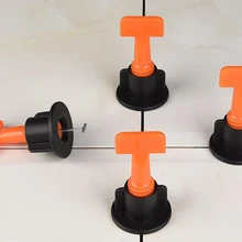 Tile levellers Mini Level Wedges Alignment Tile Spacers for Wall Floor Tiles carrelage Leveling Leveler Locator Spacers 50PCS