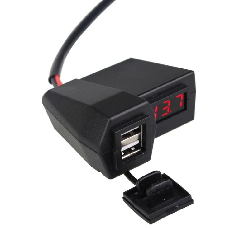 Зарядное устройство для автомобиля с двумя USB портами 12 24 В|Зарядные устройства| |