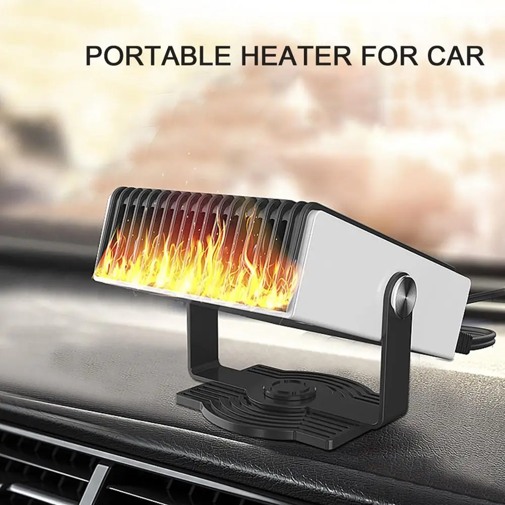 

Car Defogger Vehicle Winter Heating Fan Car Heater Fast Heating 12V 150W Windshield Snow Defrosting Device Demister Car Styling