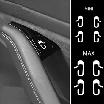 

Decal Open Button Reminder Fit For Tesla Model 3 Interior Open Button Handle Sticker 8 Pcs Car Door Open Exit Luminous Sticker