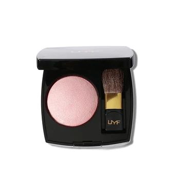 

UMF Face Cheek Shimmer Blusher Powder Waterproof Mineral Blush Palette Brush Makeup Cosmetic