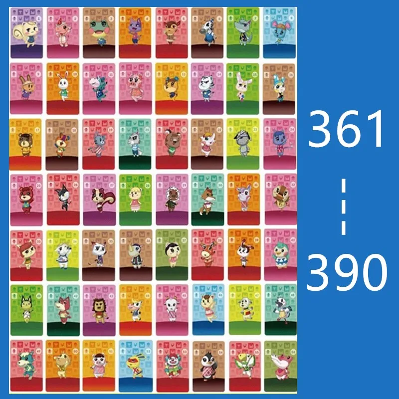 Standard Size Card Animal 361~390 Amxxboen Ntag215 Chip NFC Game For NS Switch Games 3DS | Безопасность и защита