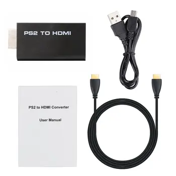

For PS2 to HDMI Audio Video Capture Converter 1080P AV 6Ft HDMI Cable For SONY PS 2 HDMI TV Video Conversion