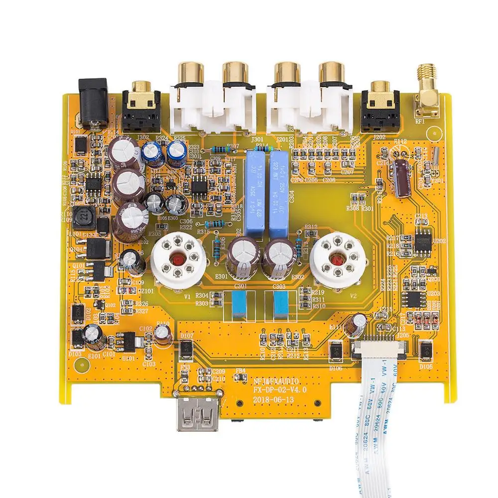 Nobsound Mini HiFi 6K4 ламповый предусилитель с U диском/SD картой/Bluetooth/3 5 мм