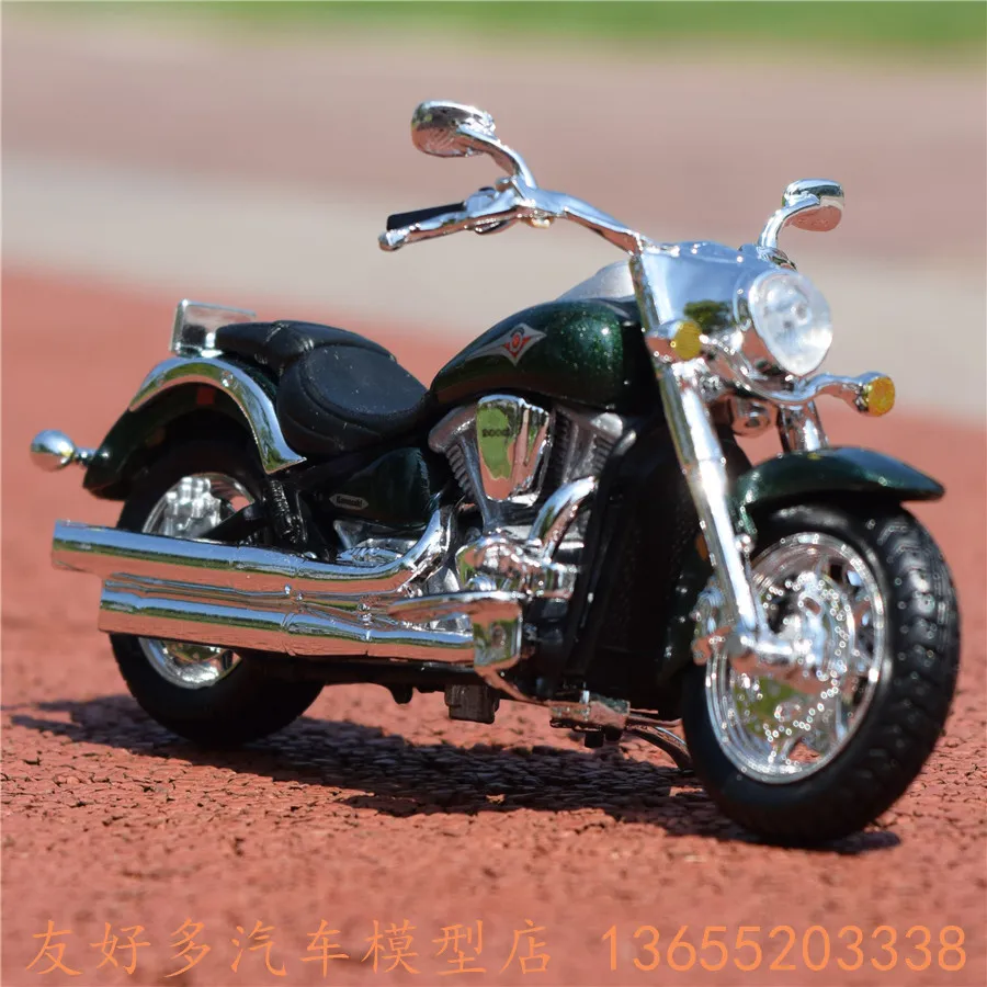 1:18 Kawasaki Moto Toy вся модель с базой Maisto литой автомобиль модель ниндзя ZX KLX Металлический Игрушечный Автомобиль H2R вулкан игрушки для детей