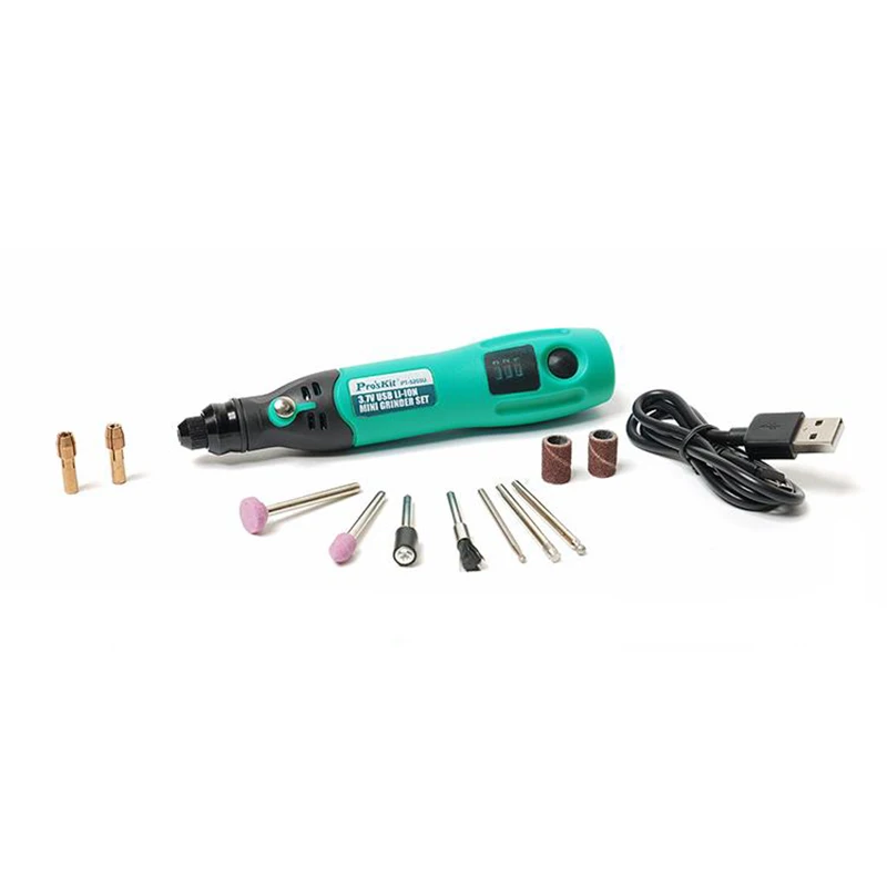 Pro'sKit PT-5205U мини usb зарядка набор электрическая дрель шуруповерт электрическая дрель гравер для шлифовального станка