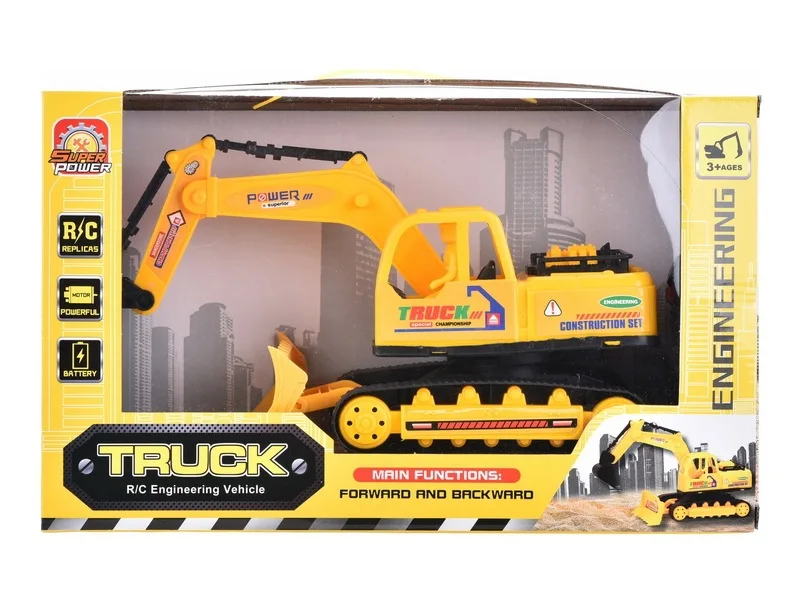 

Stand Hot Selling Toy SMV Remote Control Excavator Engineering Vehicle Toy Electric Excavator CHILDREN'S Toy