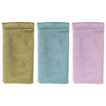 

New Fleece Glasses Bag Soft Anti Scratch Portable Protector Waterproof Myopia Eyeglasses Sunglasses Storage Protective Travel