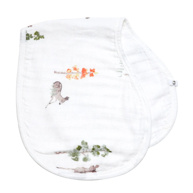 The deer Удобный детский нагрудник для кормления Smock Burp Cloths Slabbetjes модная бандана детские нагрудники Drooling полотенце шарф детские вещи - Цвет: The deer