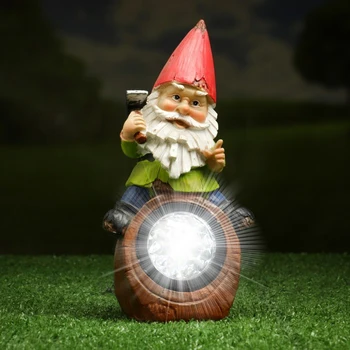 

Garden lamp "Gnome on a log" solar-powered, 20.4 cm 5065482