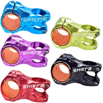 

SHIKRA 31.8*28.6 * 50MM MTB bicycle handle 5 colors AM XC mountain bike riser DH Bicicleta de montanha Bicycle stem Accessories