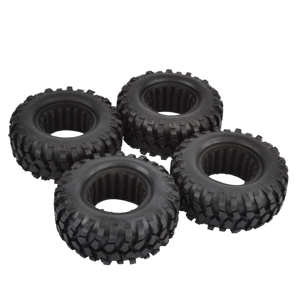 Радиоуправляемые резиновые шины/колесные шины для Axial SCX10 D90 Tamiya CC01 1:10 Rock Crawler 96 мм 1