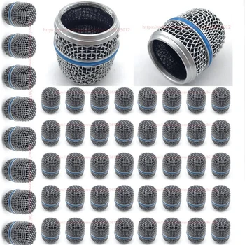 

50pcs Microphone Ball Mesh Grille For Shure BETA57A Microphone Accessories Ball Head Replacement Accessory