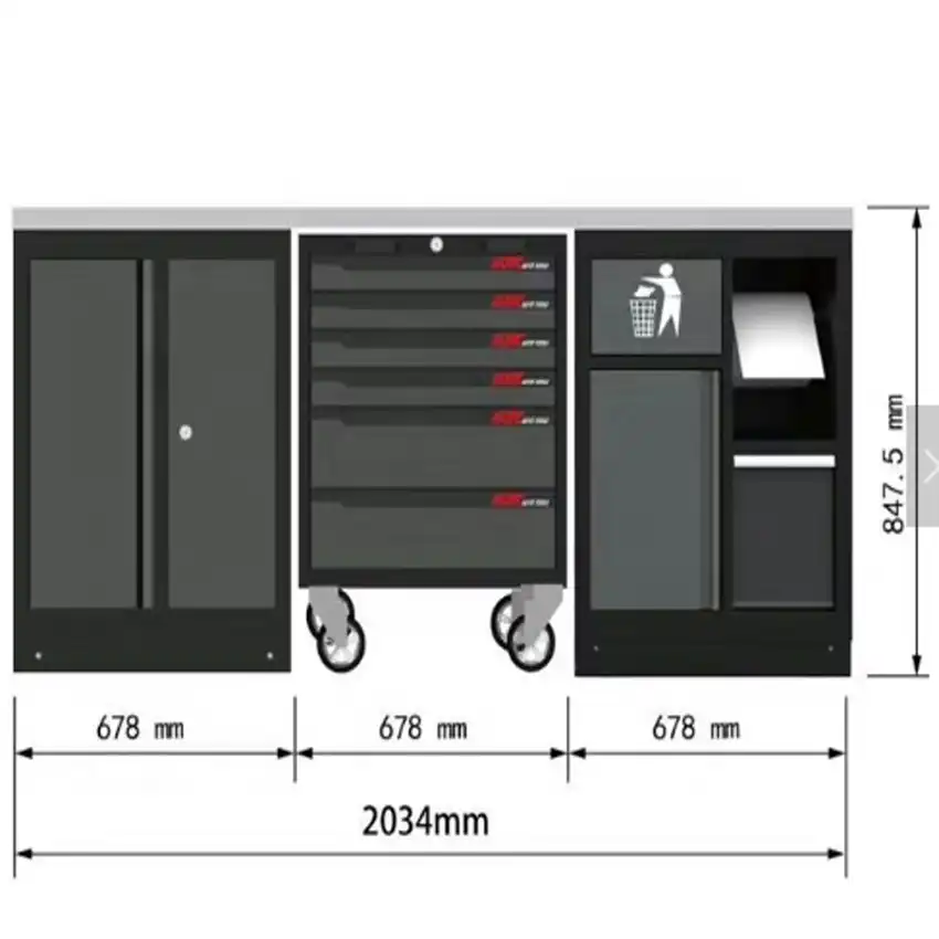 Moving Heavy Duty Garage Tool Cabinet Work Bench Aliexpress