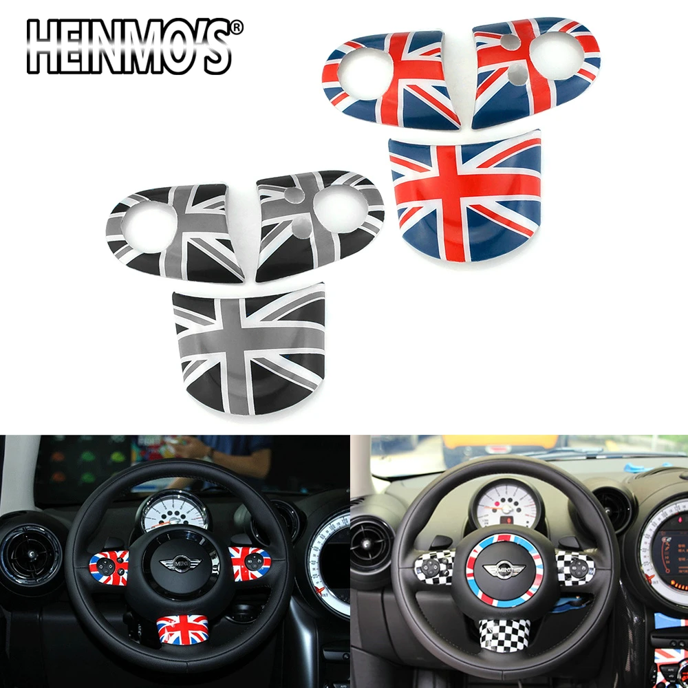 Наклейки на руль для MINI Countryman Clubman декоративные наклейки стайлинг автомобиля Cooper