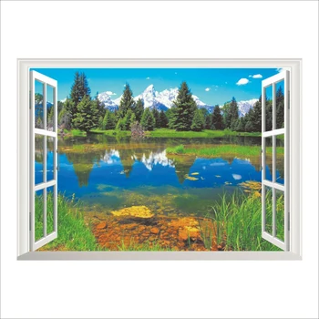 

20X28 inch 3D Wall Decor Removable Forest Tree Home Mural Decal Vinyl Diy Stickers Wallpaper Room Home Decor