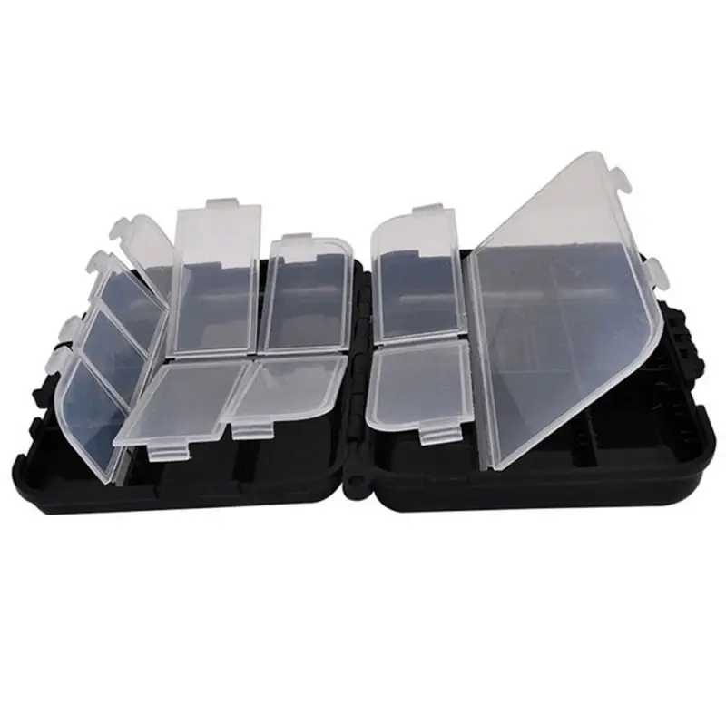 

Waterproof 2 Layer Detachable Fishing Lure Bait Hooks Tackle Accessory Storage Box Case Storage Tackle Box For Outdoor Fishing