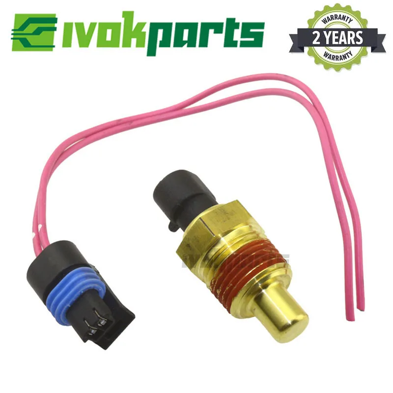 Engine Coolant Water Temp Temperature Sensor Sender With Connector For