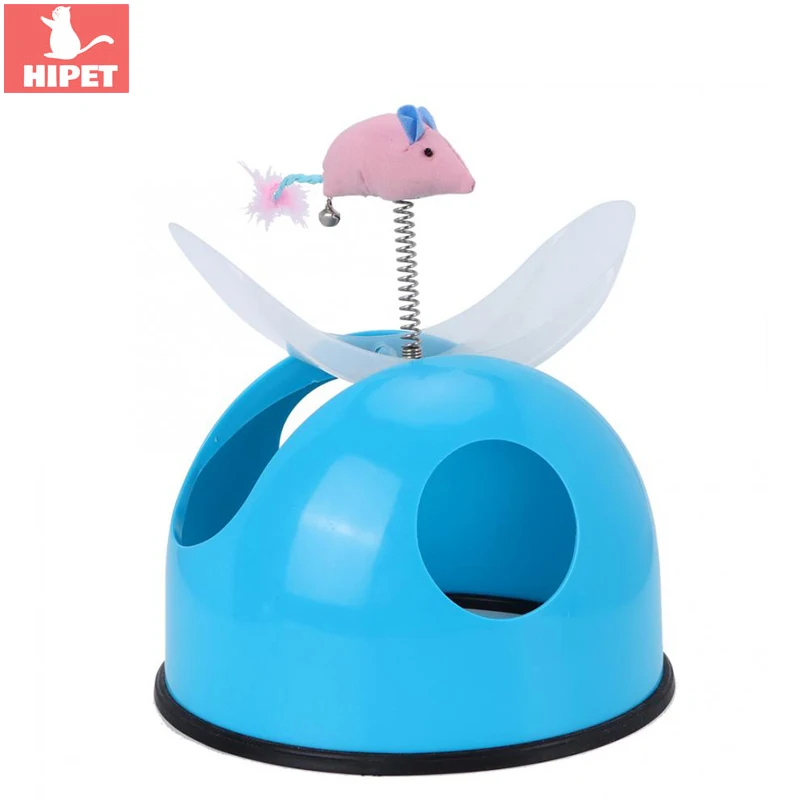

Cat Game Plate Pet Cats Mouse Toys Educational IQ Training Interactive Funny 360 Degree Rotate Rat Hunt Toy For Cat Kitten