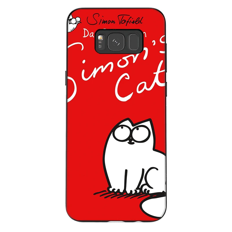 Чехол для samsung Galaxy A70 A60 A50 A40 A30 A20 A10 A10s A20s A30s A40s A50s A3 A5 A6 A7 A8 A9 крышка Simons Кот - Цвет: B11