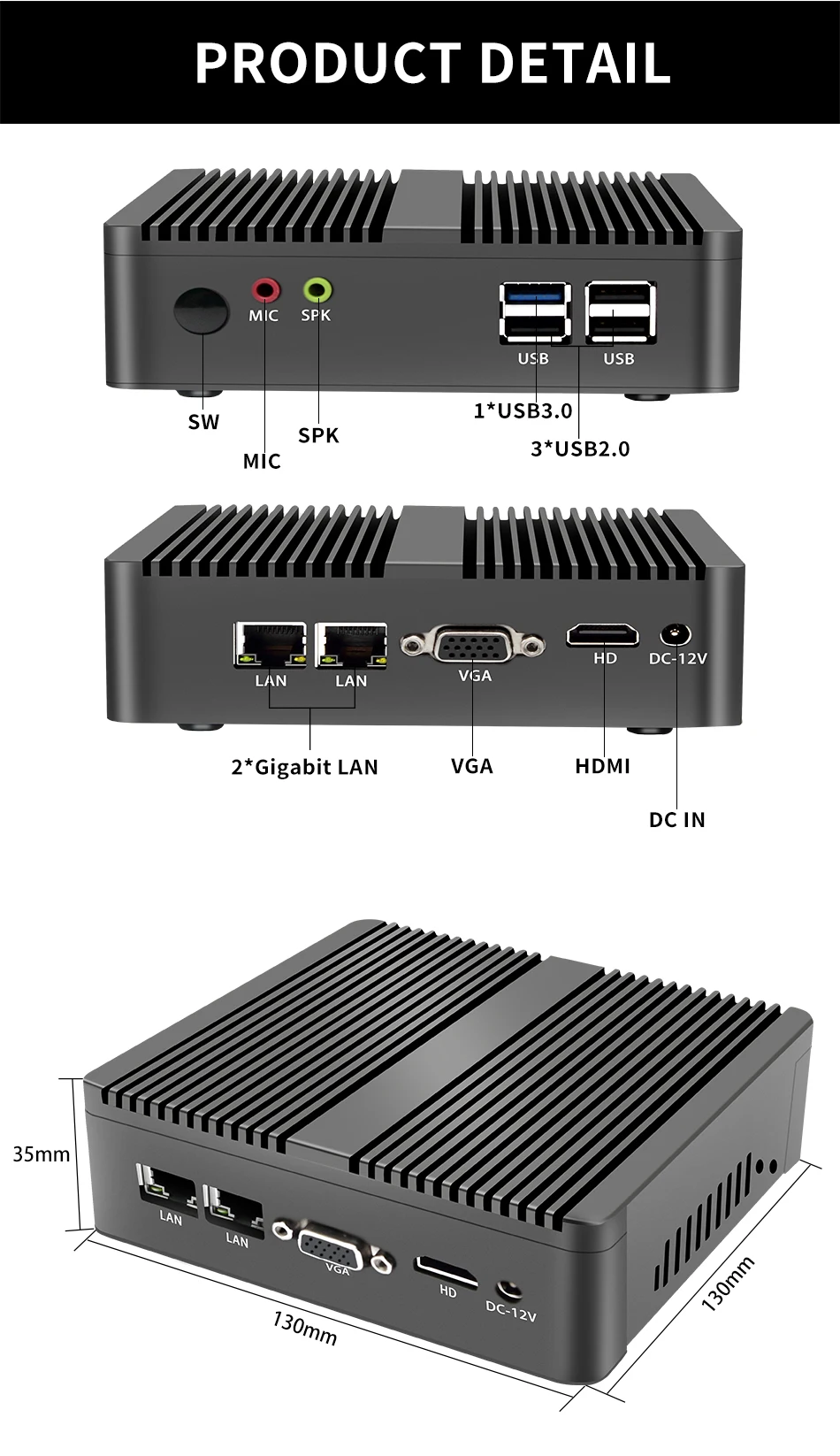 MSECORE J1800/J1900 безвентиляторный мини ПК Windows 10 промышленный компьютер linux 2* Gigabit LAN Intel Celeron четырехъядерный HD 300M WiFi