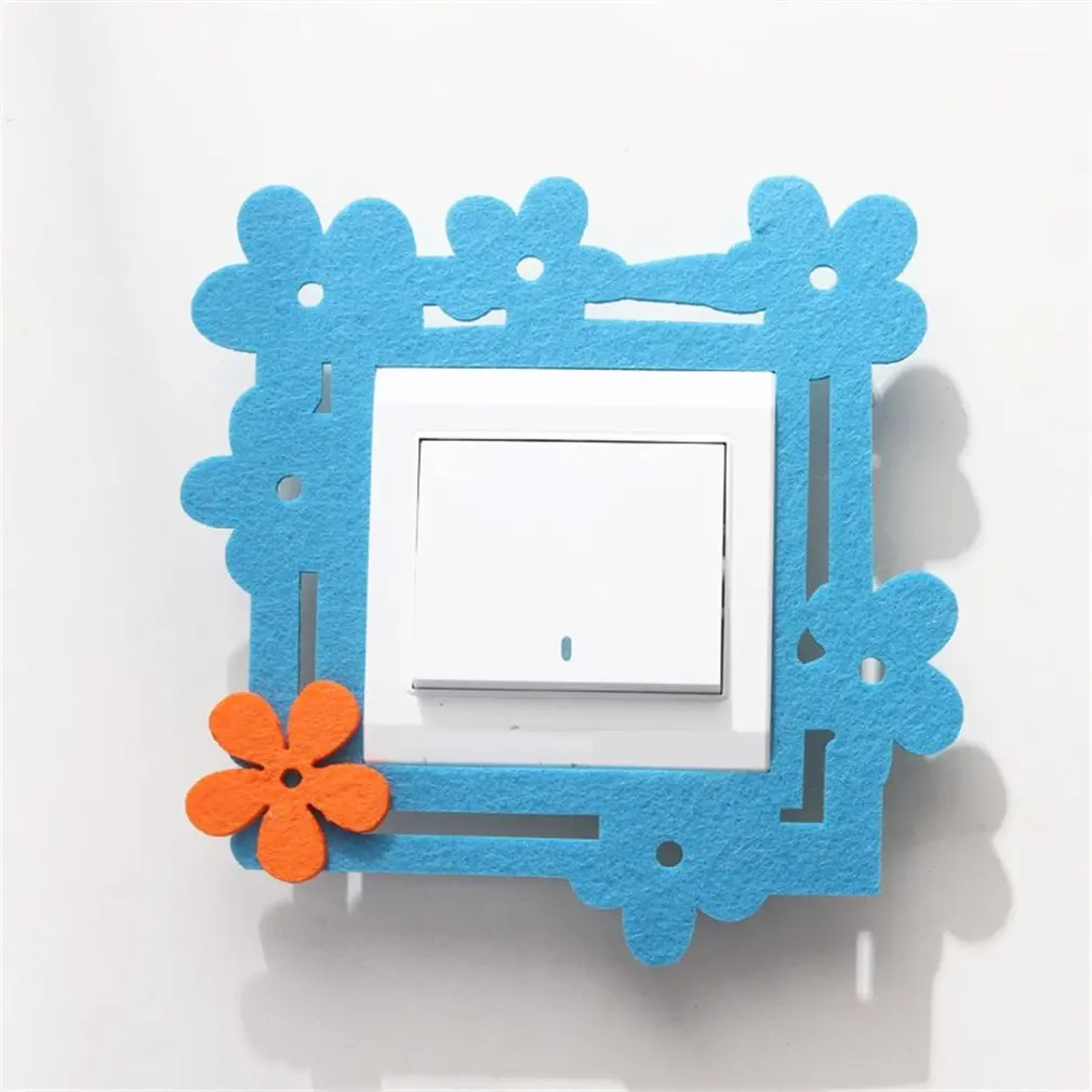 

Switch Wall Stickers Double Living Room European Creative Light Switch Socket Stickers Switch Sleeve Protective Cover