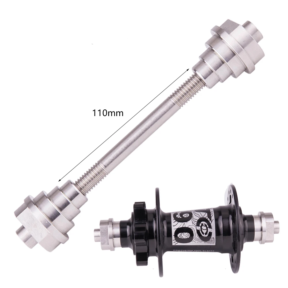 CNC Bike Wheel Truing Stand Bicycle Through Axle Adapter Park Mechanic Tool