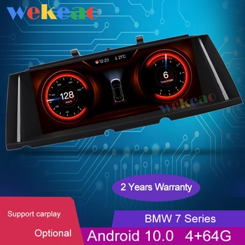 

Wekeao 10.25" Touch Screen Android 10.0 For BMW 7 Series F01 F02 Car DVD Player Auto GPS Navigation Radio Automotivo 2009-2015