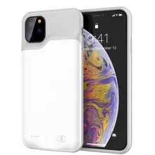 Для iPhone 11 тонкий силиконовый ударопрочный аккумулятор зарядное устройство чехол для iPhone 11 Pro Max power Bank чехол внешний пакет зарядное устройство чехол