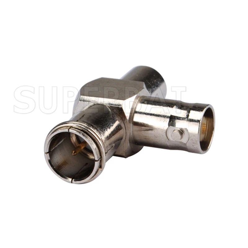 BNC Female to F Male TV Adapter RF Coaxial Connector