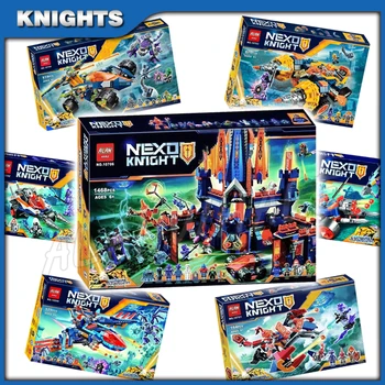 

7types Empire Knights Justice Kingdom Knighton Castle Base Chariot Model Building Blocks Children Toy Nexus Compatible With Lago