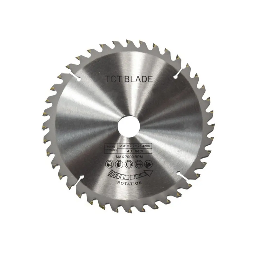 

TCT 40 Teeth Circular Saw Blade Wheel Discs TCT Alloy Woodworking Multifunctional Saw Blade For Wood Metal Cutting Wholesale