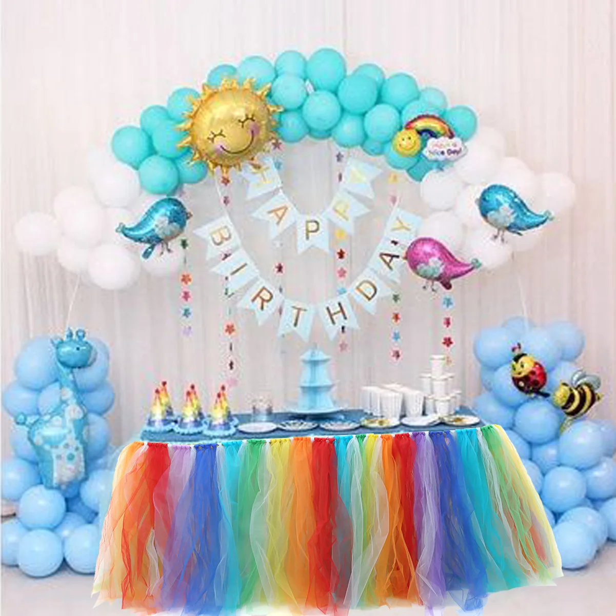Round/Rectangle Sequin Tablecloth Glitter Table Cloth For Wedding Decoration Party Banquet Home Decor Home Tea Dining Tablecloth