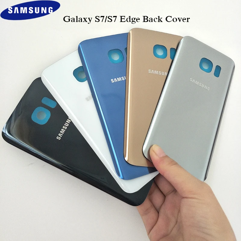 Официальная оригинальная задняя крышка батарейного отсека для Samsung Galaxy S7 / edge