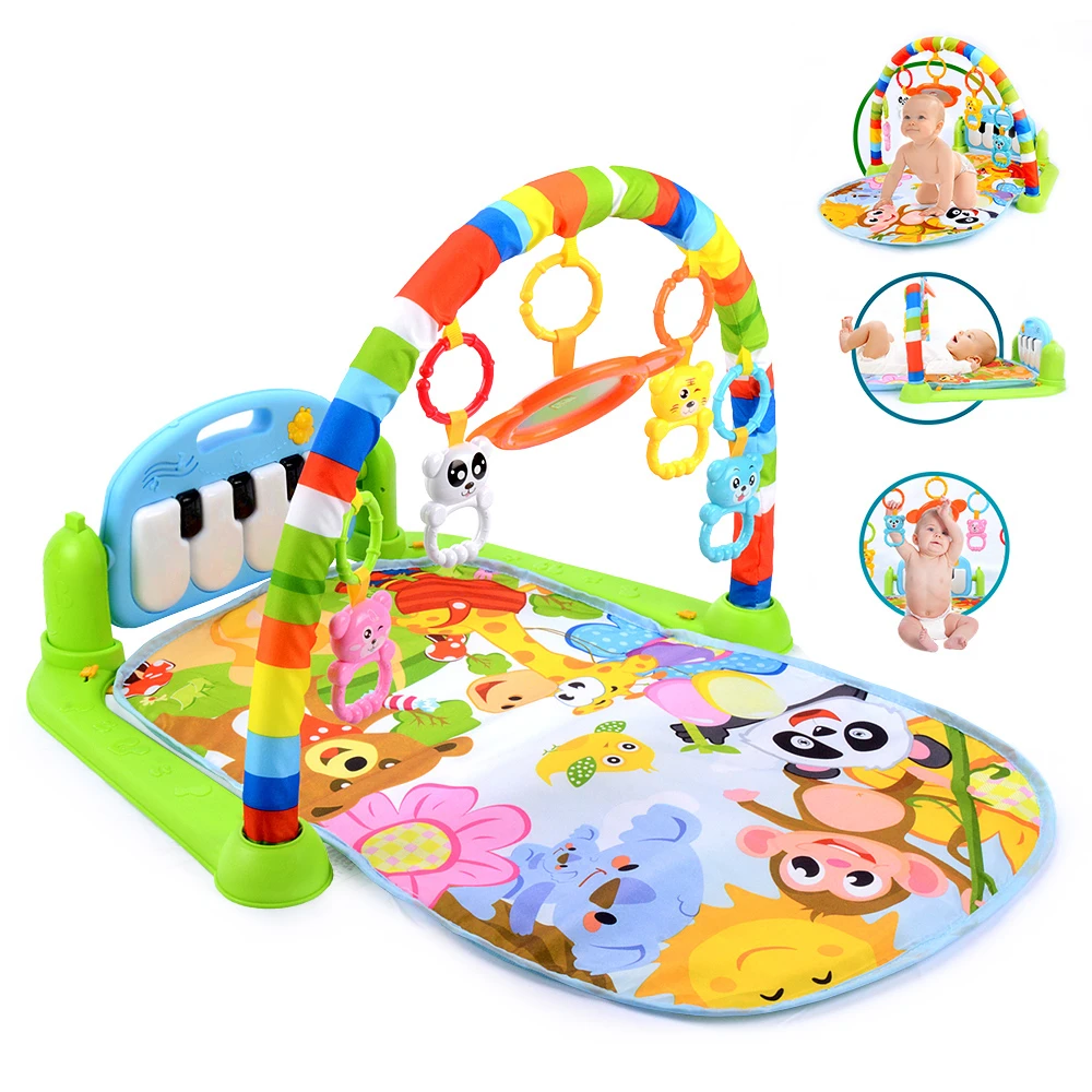 Tapis De Jeu Musical Pour Bebe Tapis De Developpement Avec Clavier De Piano Pour Enfants Jouets D Eveil Prescolaire Aliexpress