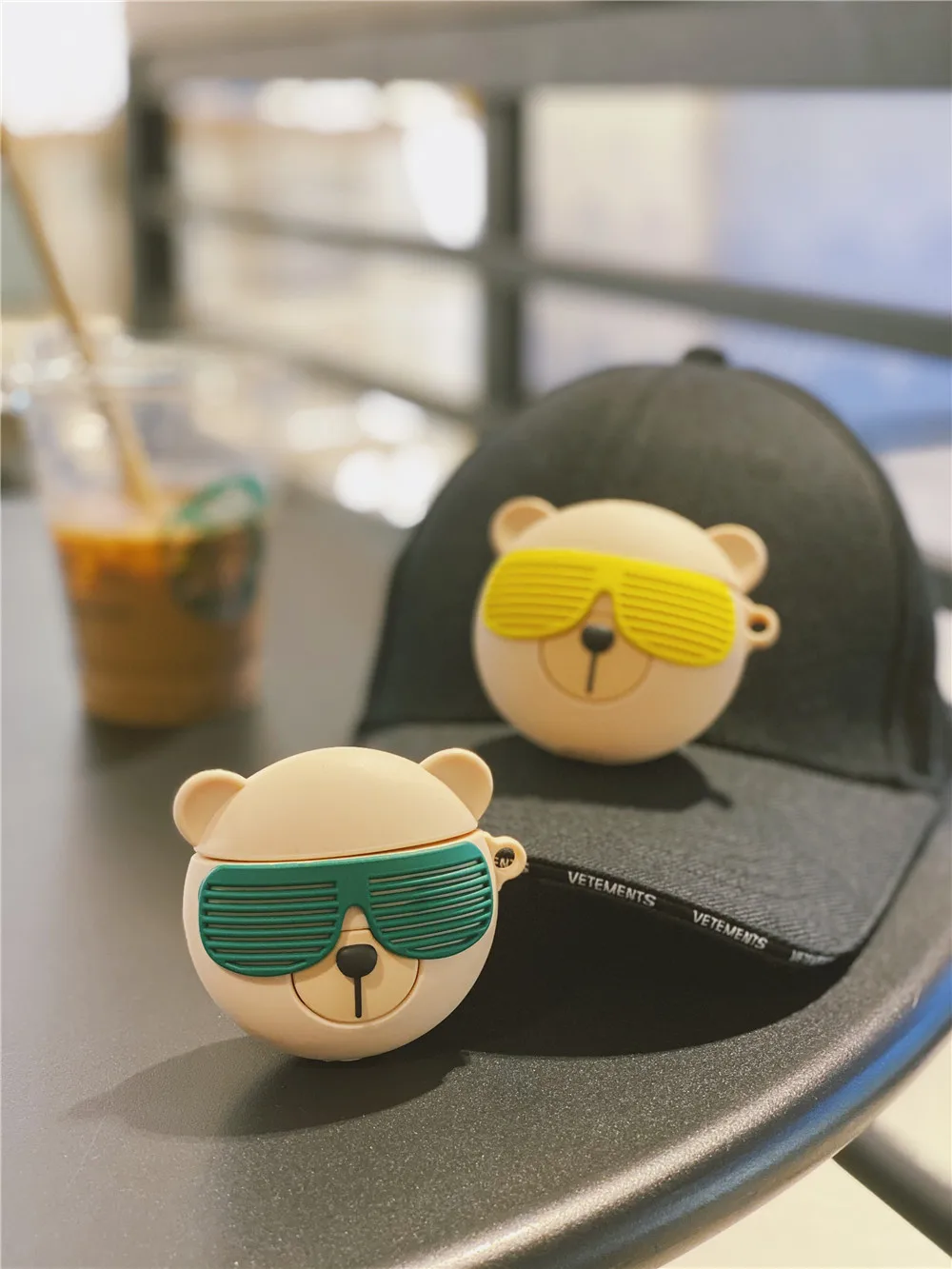 Новинка чехол для наушников star Bear Airpods 1 2 pro Чехол Силиконовый Модный брендовый