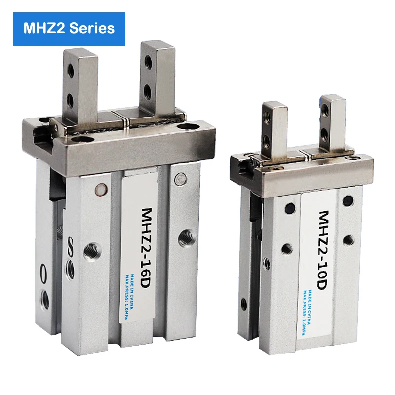 

MHZ2-16D robotic gripper Pneumatic finger cylinder angular style double acting air gripper standard