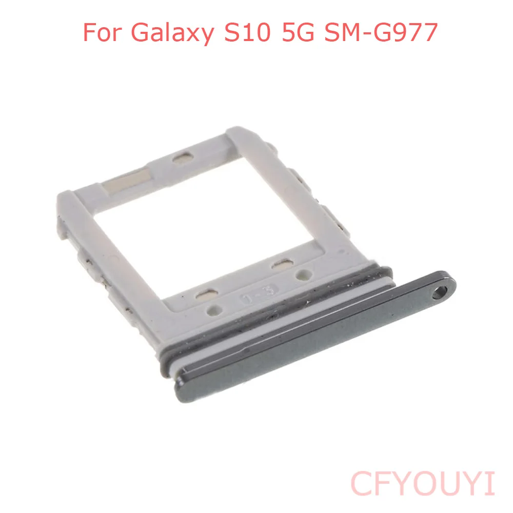 For Samsung Galaxy S10 5G G977 SIM Card Tray Slot Holder Replace Part