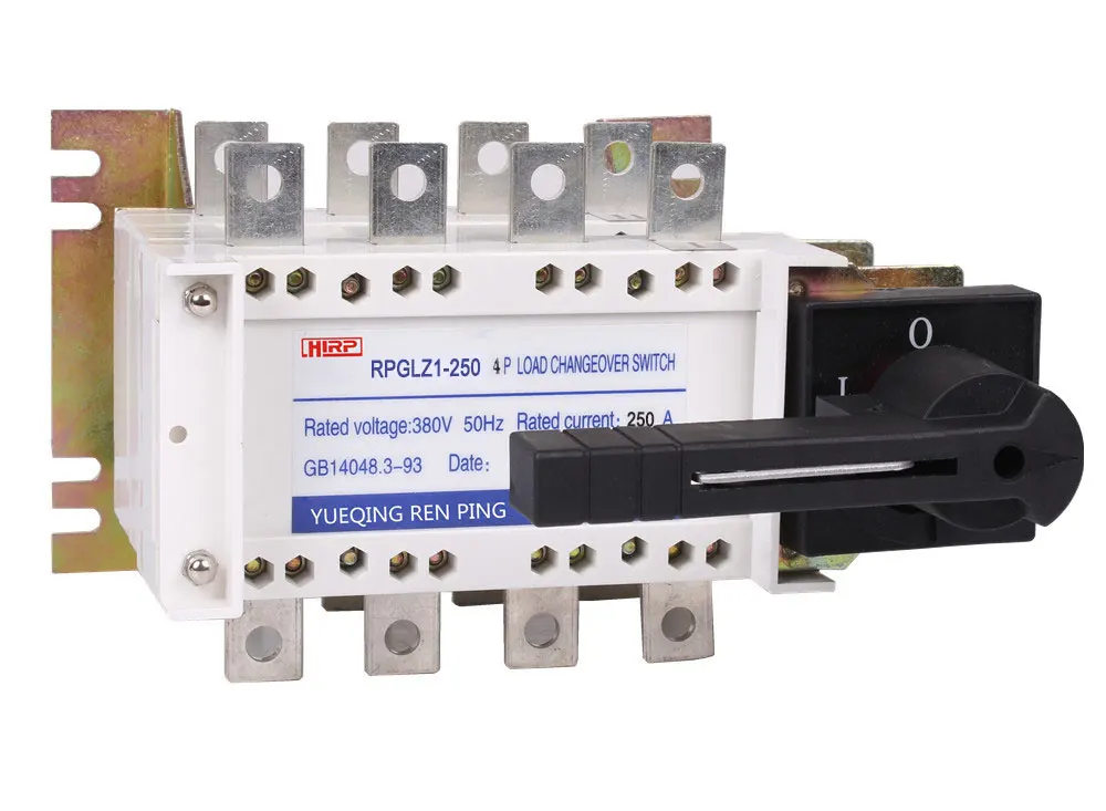 RPGLZ1-250/4 P 250A 4P Ручное переключение переключатель