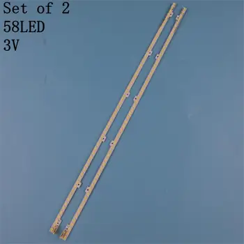

2 PCS 41CM LED backlight strip for UE37D6500 UE37D6100SW UE37D5500 UE37D552 UE37D5000 UE37D6100 LD370CSB-C1 LD370CGB-C2 T370HW05