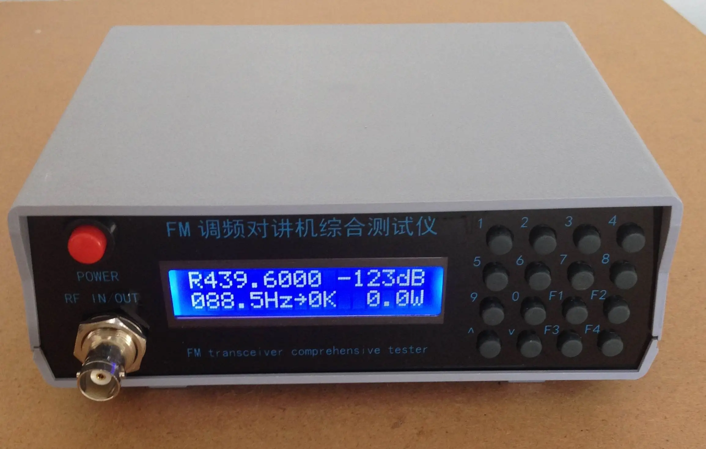 

Radio Integrated Tester Relay Tester Interphone Tester FM Tester