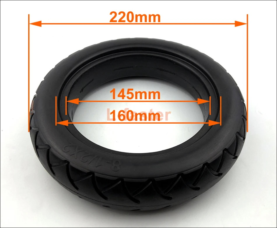 8.5x2 solid tire -2-950c