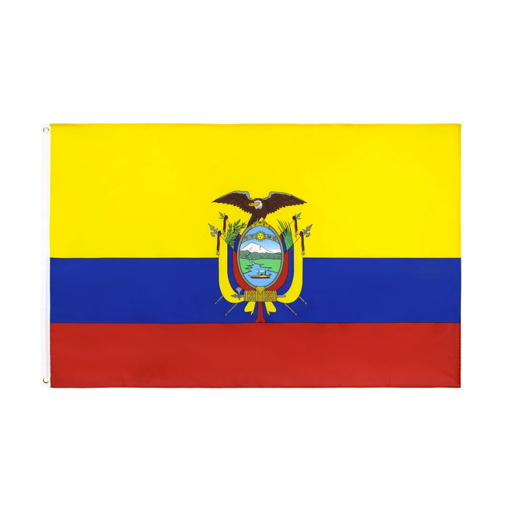 Buen valor Jemony 60X90 90X150cm Bandera de Ecuador para Decoración QMrXeK5Xdkr