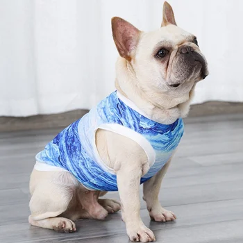 

Summer Dog Cooling Vest Harness Cooler Jacket Adjustable Pet Mesh Reflective Vest Harnesses Quick Release hot sale 2