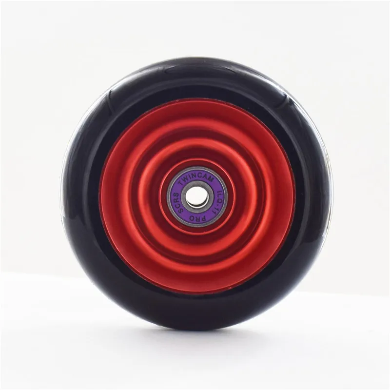 100mm model5 Замена 100 мм 110 мм пуш-ап/Запуск ножным стартером/колеса для трюкового скутера с подшипниками и втулки скутер Запчасти аксессуары 2 шт./компл - Цвет: 100mm model5