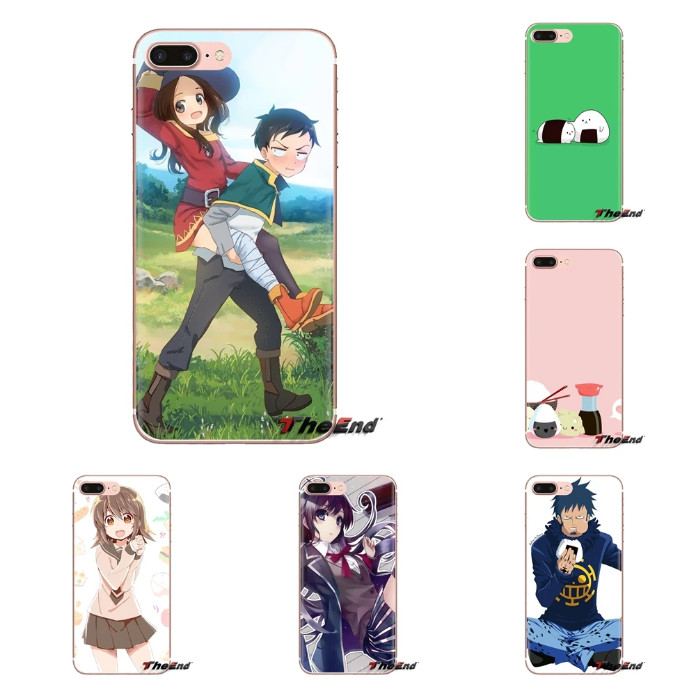 Для Xiao mi 6 A1 Max x 2 5X 6X Red Note 5 5A 4X 4A A4 4 3 Plus Pro мягкие прозрачные чехлы Onigiri аниме |